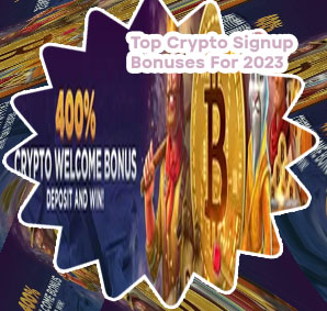 Crypto sign up bonus